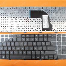 HP DV7-7000 GLOSSY FRAME BLACK(Win8) US N/A Laptop Keyboard (OEM-A)