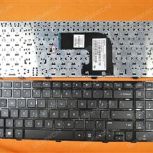 HP DV6-7000 GLOSSY FRAME BLACK Win8 US N/A Laptop Keyboard (OEM-B)