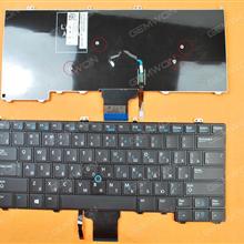 DELL Latitude E7440 E7420 E7240BLACK (with point For Win8) RU N/A Laptop Keyboard (OEM-B)