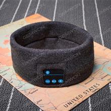 Wireless Bluetooth Stereo Handsfree Sleep Headset Sports Headband Mic Headphone Gray Smart Wear N/A