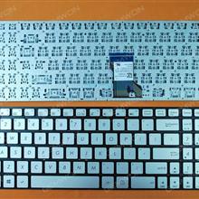 ASUS Q552 Q552UB Q503UA Q504UA Q534UX Q553UB N592 Silver (Win8) US 9Z.N8SBQ.J01 Laptop Keyboard (OEM-B)