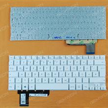 ASUS X202E S200 WHITE(Compatible with X201E,Without FRAME,without foil,For Win8) GR 9Z.N8KSQ.H0G Laptop Keyboard (OEM-B)