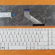 GATEWAY NV55S WHITE win8 FR N/A Laptop Keyboard (OEM-B)