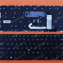 Asus BU201 BLACK (FOR WIN8) US MP-14B53USJ442 Laptop Keyboard (OEM-B)