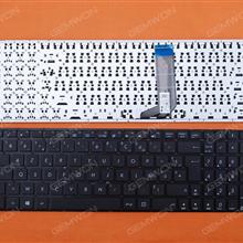 ASUS A556U A556UA A556UB A556UF A556UJ A556UR A556UV A556 X556 BLACK(Without FRAME,Without Foil,Win8) FR 9Z.N8SSU.D0F Laptop Keyboard (OEM-B)