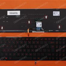 ASUS N501 Q501LA N541LA BLACK （Backlit，Win8 REN PRINTING） UK 0KNB0-662RUK00   AEBK5E02020   9Z.N8SBQ.X0U Laptop Keyboard (OEM-B)
