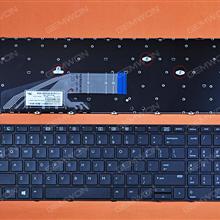 HP ProBook 450 G3 455 G3 470 G3 BLACK FRAME BLACK WIN8 US N/A Laptop Keyboard (OEM-B)