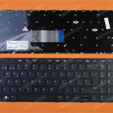 HP ProBook 450 G3 455 G3 470 G3 BLACK FRAME BLACK WIN8 SP N/A Laptop Keyboard (OEM-B)