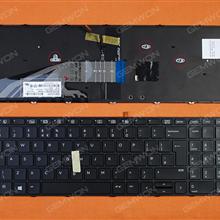 HP ProBook 450 G3 455 G3 470 G3 BLACK FRAME BLACK(Backlit,With point,For Win8) UK 6037B0114404 Laptop Keyboard (OEM-A)