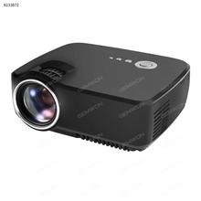 Projector, Syhonic 70SP HD LED Mini Video Projector, 1200 Lumens Multimedia Home Cinema Theater Movie Video Games Projector Support 1080p HDMI USB SD AV VGA Input(Black) Projector GP70