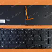 HP Pavilion 15-P 17-F BLACK (Backlit ,Without FRAME,Without Foil,Win8) SP N/A Laptop Keyboard (OEM-B)