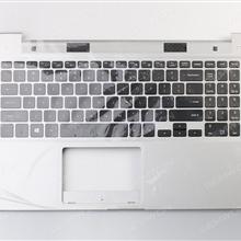 Samsung 630Z5J Silver COVER FRAME BLACK(For Win8） US N/A Laptop Keyboard (OEM-B)