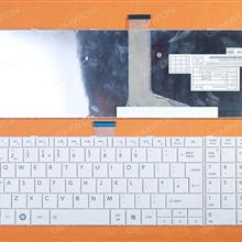 TOSHIBA C850 WHITE UK N/A Laptop Keyboard (OEM-B)
