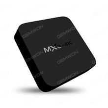 Android   TV BOX Quad Core 1.5GHZ 1GB/8GB  1080P   WIFI  Black Smart TV Box MXQ--4K