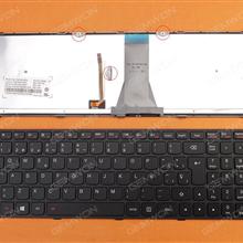 LENOVO G50-70 BLACK FRAME BLACK(Backlit,For Win8) SP 25214667 Laptop Keyboard ( )