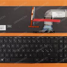 HP Pavilion 15-P 17-F BLACK (Backlit ,Without FRAME,Without Foil,Win8) IT N/A Laptop Keyboard (OEM-B)
