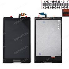 Touch + LCD Screen Assembly for Lenovo Tab 3 850F Tab3-850F Original Black LCD+ Touch Screen TAB3-850F
