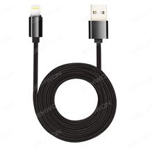 Nylon USB data cable for iPhone 5 5S 6 6S ... device, charging and data transfer (support for fast charging mode) Length：1m Charger & Data Cable N/A