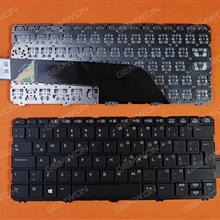 HP Elitebook X2 1012 BLACK （Without FRAME）WIN8 LA N/A Laptop Keyboard (OEM-B)