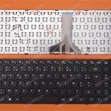 LENOVO Ideapad 100-15IBD BLACK FRAME BLACK WIN8(Long Cable,OEM) FR N/A Laptop Keyboard (OEM-A)