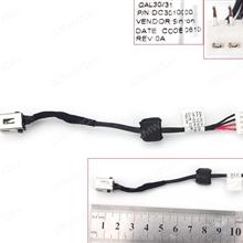 Toshiba Satellite P855 P855-S5200 DC Power Jack Connector Cable Dc30100ka00 (with cable) DC Jack/Cord PJ180