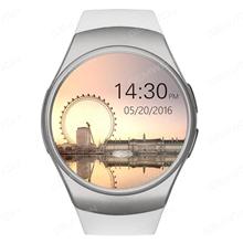 Smart pluggable card communication watch, Bluetooth Ver4.0, compatible with Andrews, Apple system  white Smart Wear KW18
