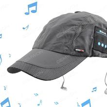 Towel velvet summer shade bluetooth headset hat  gray Smart Wear N/A