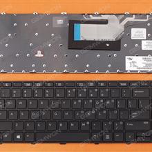 HP 430 G3 430 G4 440 G3 440 G4 445 G3 BLACK Frame BLACK(Win8) US N/A Laptop Keyboard (OEM-B)