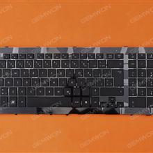 HP PROBOOK 4720S BLACK FRAME BLACK CA/CF 538501 Laptop Keyboard (OEM-B)