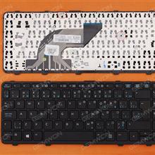 HP PROBOOK 640 G1 645 G1 BLACK FRAME BLACK WIN8 CA/CF 738687-DB1 Laptop Keyboard (OEM-B)