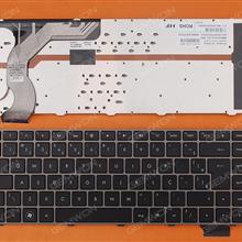 HP Envy 14-1100 GRAY FRAME BLACK BR 592871-201 Laptop Keyboard (OEM-B)