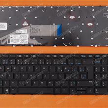 HP ProBook 450 G3 455 G3 470 G3 BLACK FRAME BLACK WIN8 CA/CF N/A Laptop Keyboard (OEM-B)