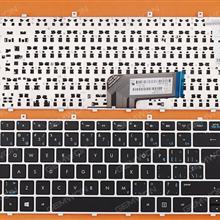 HP ENVY4-1000 SILVER FRAME BLACK(without foil,For Win8) CA/CF 699931-DB1 Laptop Keyboard (OEM-B)