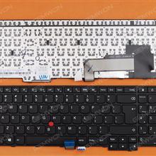 Thinkpad E555 E550 BLACK FRAME BLACK(With Point stick,Win8,Big Enter) US N/A Laptop Keyboard ( )