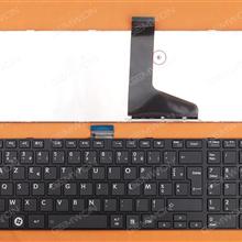 TOSHIBA L850 GLOSSY FRAME BLACK   OEM  For Win8) FR N/A Laptop Keyboard (OEM-B)