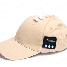 Bluetooth headset cap Bluetooth Canvas Hat Wireless Music Speaker Hats Sport Outdoor Music Hats, Apricot Smart Wear BLUETOOTH HEADSET CAP