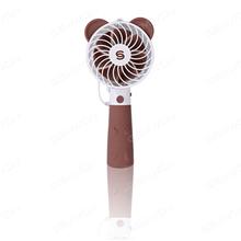 Duo Meng brown bear with self-timer function handheld fan, mini portable travel outdoor fan Camping & Hiking SS-005