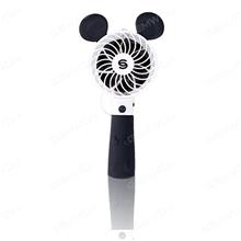 Clever black mouse with self-timer function handheld fan, mini portable travel outdoor fan Camping & Hiking SS-005