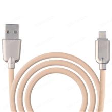 Zinc alloy charge cable connector  with light for iPhone 6 6s 7 7p Charger & Data Cable N/A