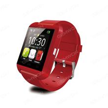 Bluetooth Smart Watch U8 For iPhone SAMSUNG Andriod,RED Smart Wear U8