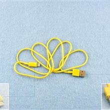 USB Data Cable for iphone5 and iPod touch5 ipad4,yellow Charger & Data Cable N/A