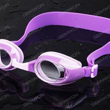 Kids Children Baby Boys Girls Swimming Goggles Anti-fog Swim Glasses Adjustable purple Glasses OB975