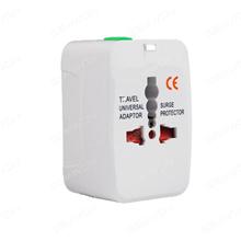 Travel universal adaptor,4 in 1 charger，EU , UK, US, AU,  ， 6A,100-240V. 1000MA MAX.5V dc. WHITE Charger & Data Cable N/A