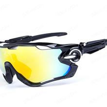 Polarized Cycling Glasses Eyewear Bike Goggles Fishing Sunglasses Bright black Glasses O9270
