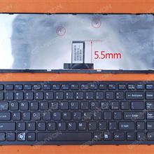 SONY VPC-EG-111T BLACK FRAME BLACK US N/A Laptop Keyboard (OEM-B)