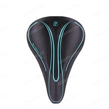 Soft Saddle Pad Cushion Cover Gel Silicone Seat for Mountain Bike Bicycle Blue Cycling 29CM*20CM*3.8CM