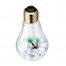 USB mini air purifier home decoration lantern ultrasonic atomizer color light bulb humidifier goldDP-001