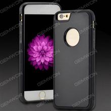 Gravity cell, Apple mobile phone ring buckle bracket with a dust absorption mirror backplane plus nano anti gravity mobile phone shell, iPhone 6,Black Case IPHONE 6 GRAVITY CELL