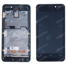 LCD+Touch Screen +FRAME For ASUS ZENFONE 4 A450CG black Phone Display Complete ASUS ZENFONE 4 A450CG