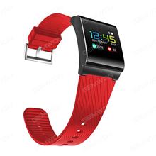 X9 Pro Bluetooth and 0.95 inch Touch Color Screen Heart Rate Blood Pressure Monitor Sports Bracelet Red Smart Wear X9 Pro